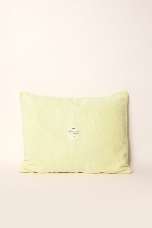 Terry 50x50/50x60 cm Pillowcase in Lemon