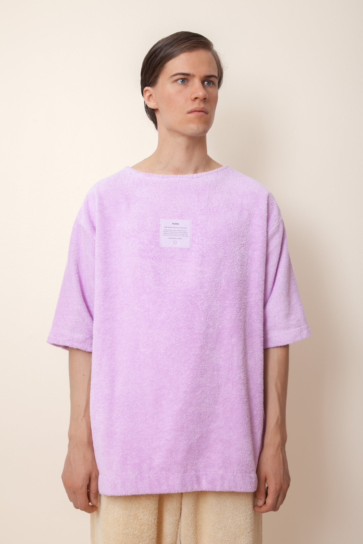 Unisex Terry Half Sleeve in Lupine
