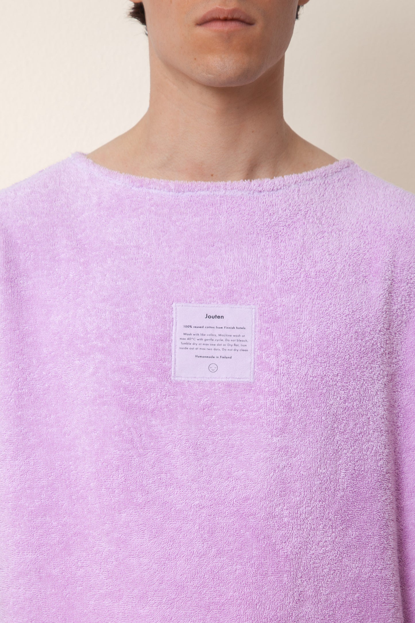 Unisex Terry Half Sleeve in Lupine