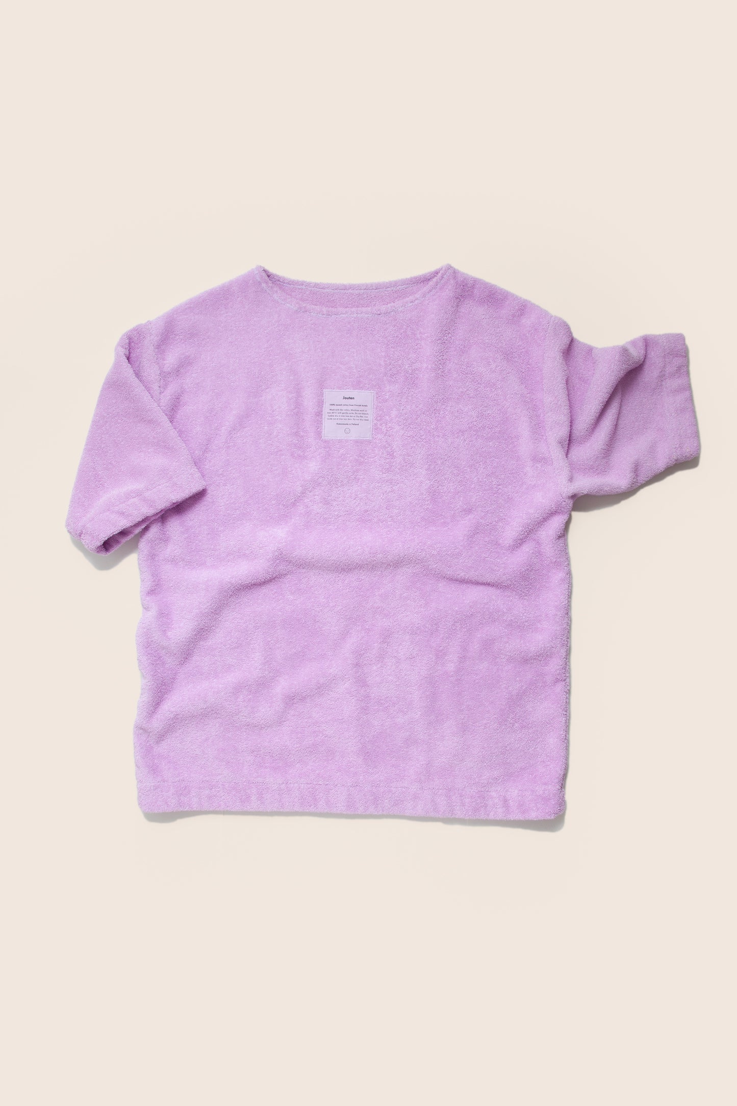 Unisex Terry Half Sleeve in Lupine