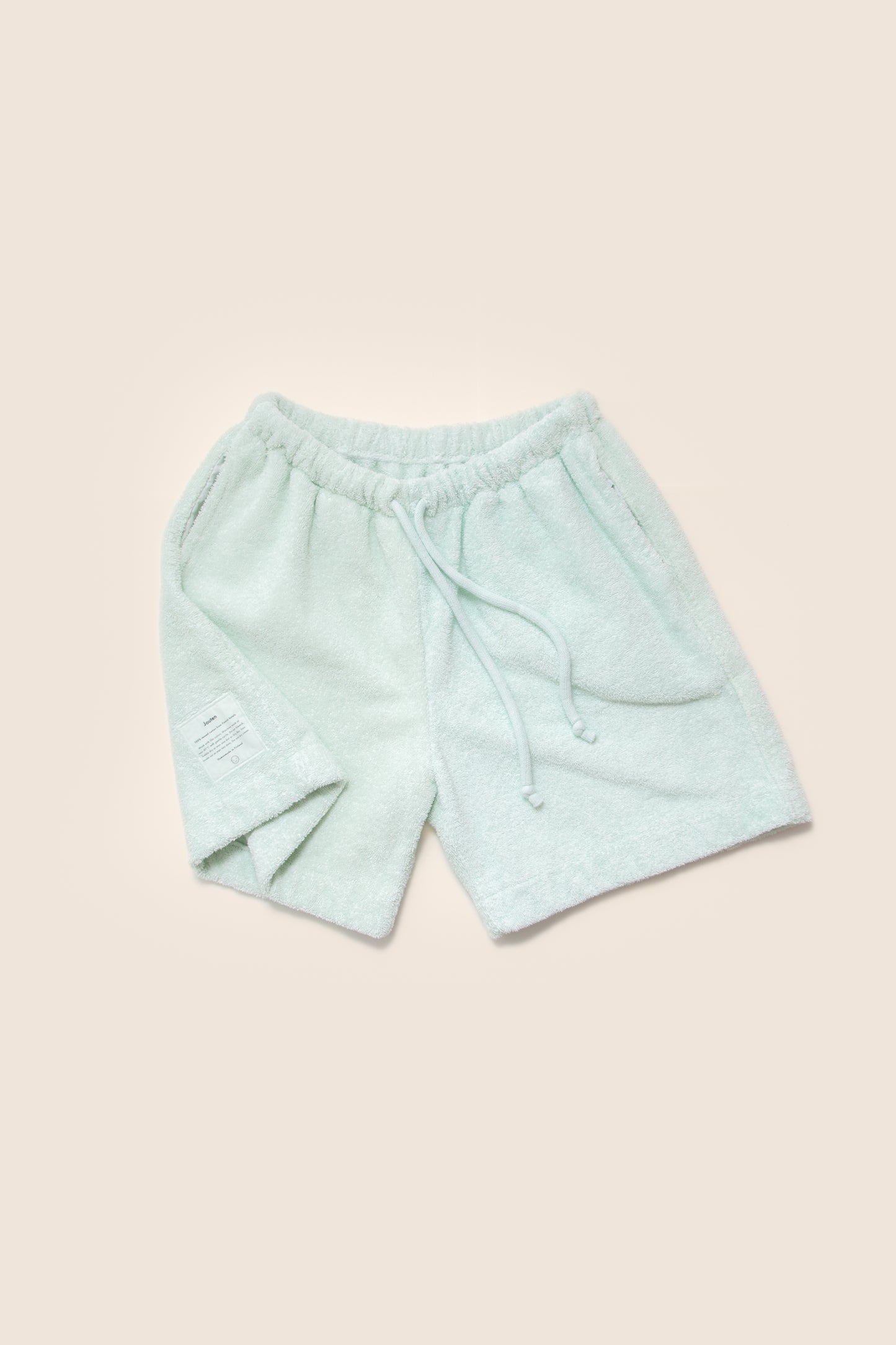 Unisex Terry Basketball Shorts in Ice Mint
