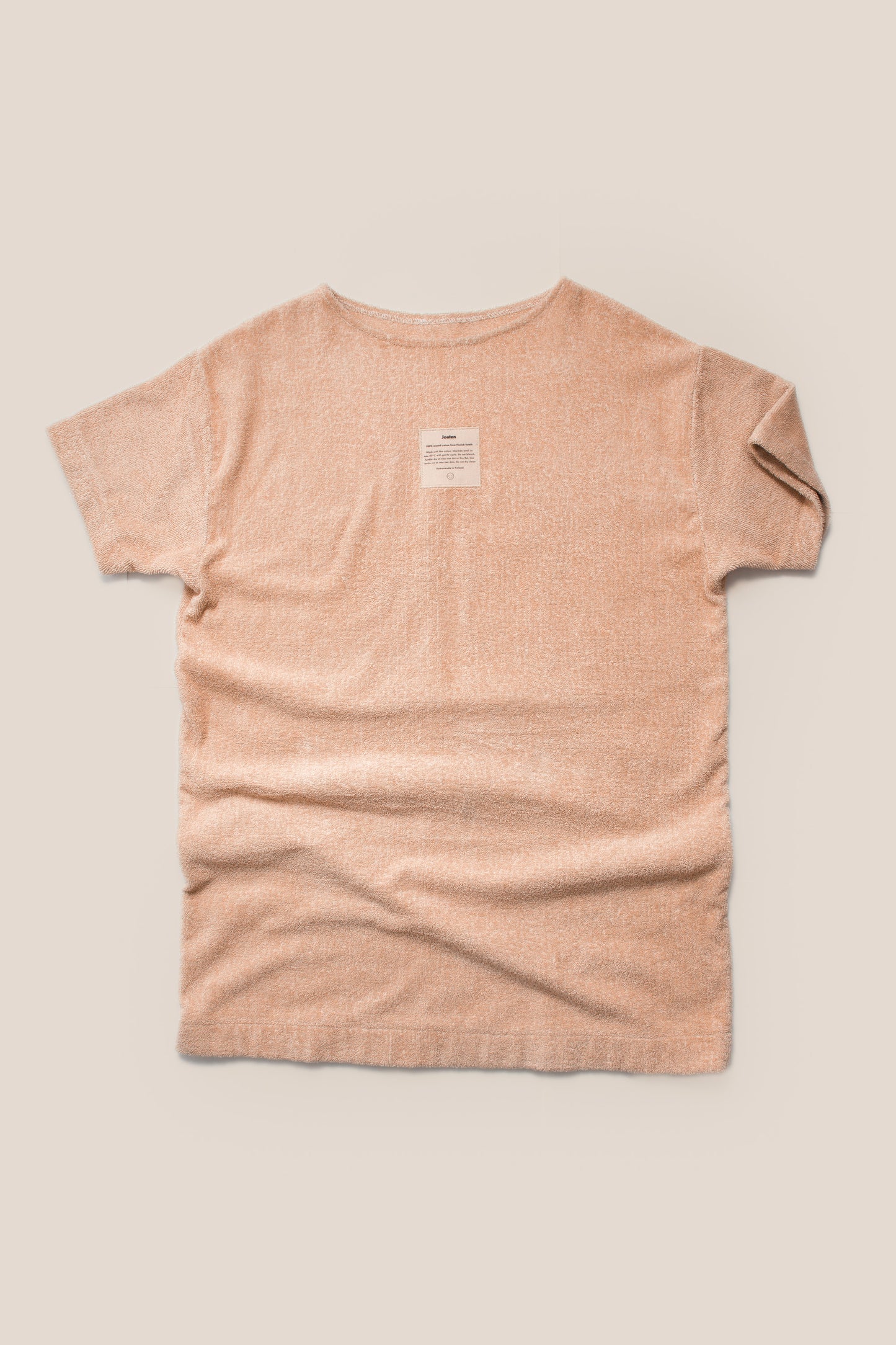 Unisex Overlong Terry Shirt in Coffee