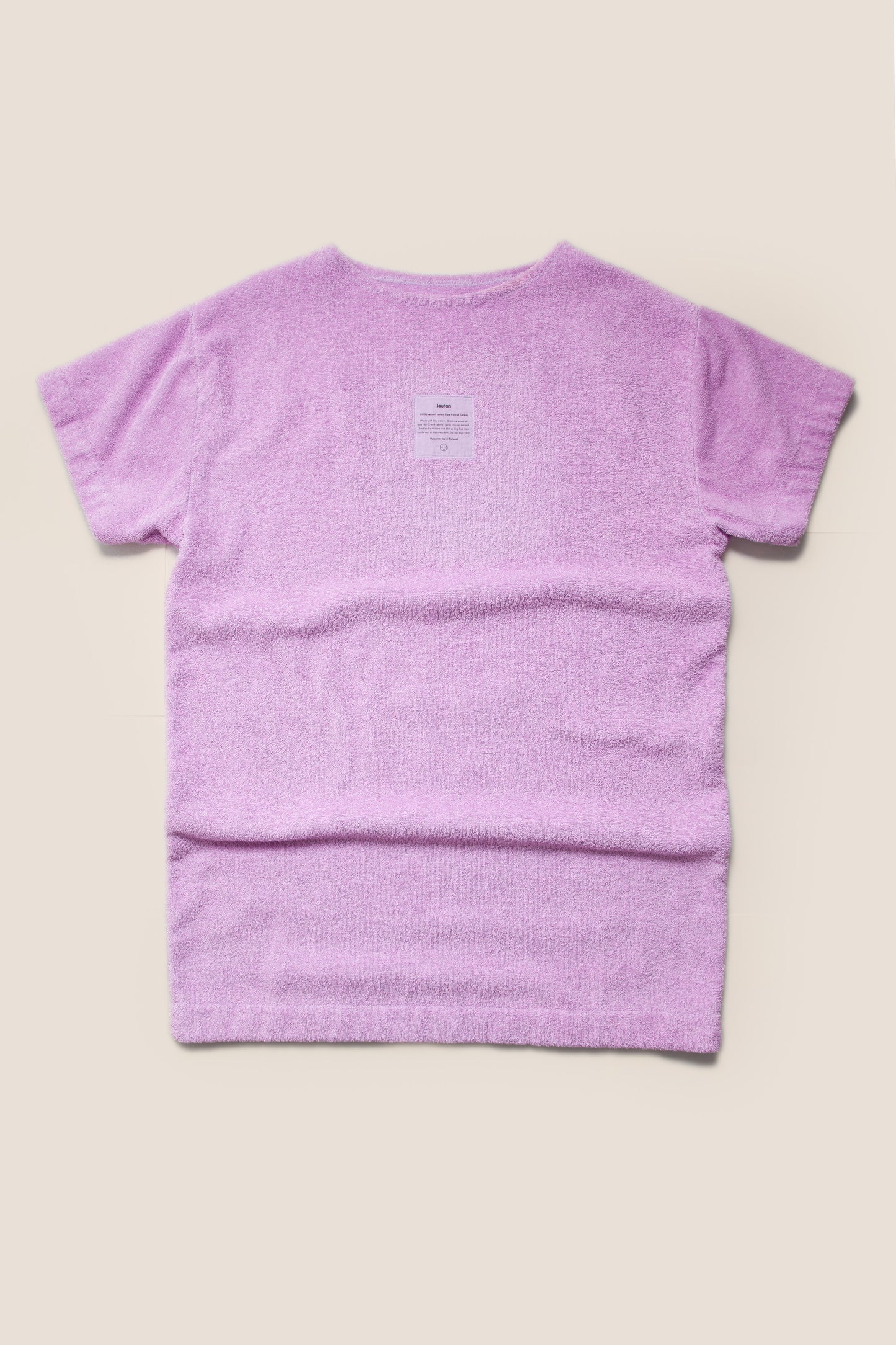 Unisex Overlong Terry Shirt in Lupine