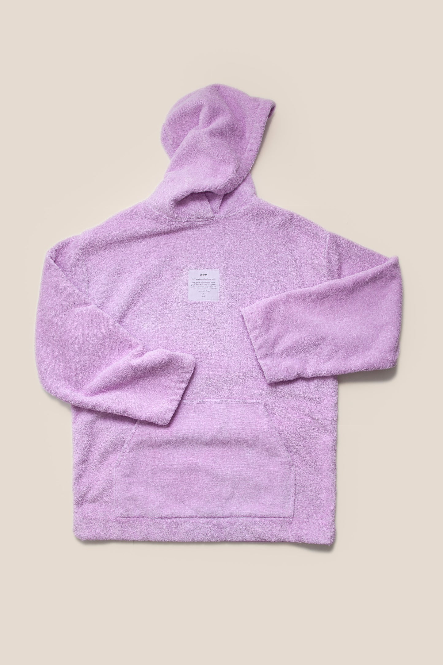Unisex Regular Terry Hoodie in Lupine