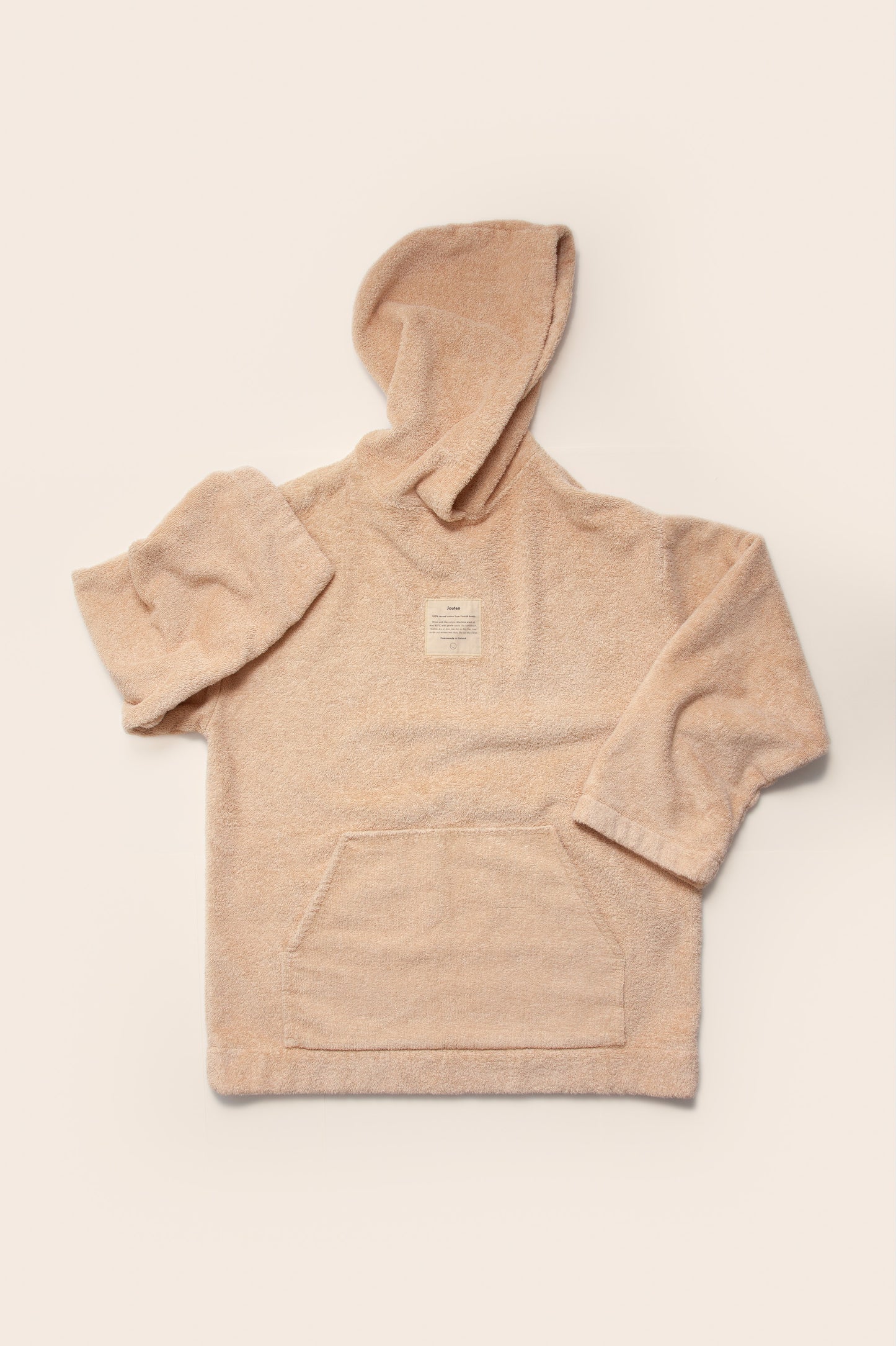 Unisex Regular Terry Hoodie in Coffee