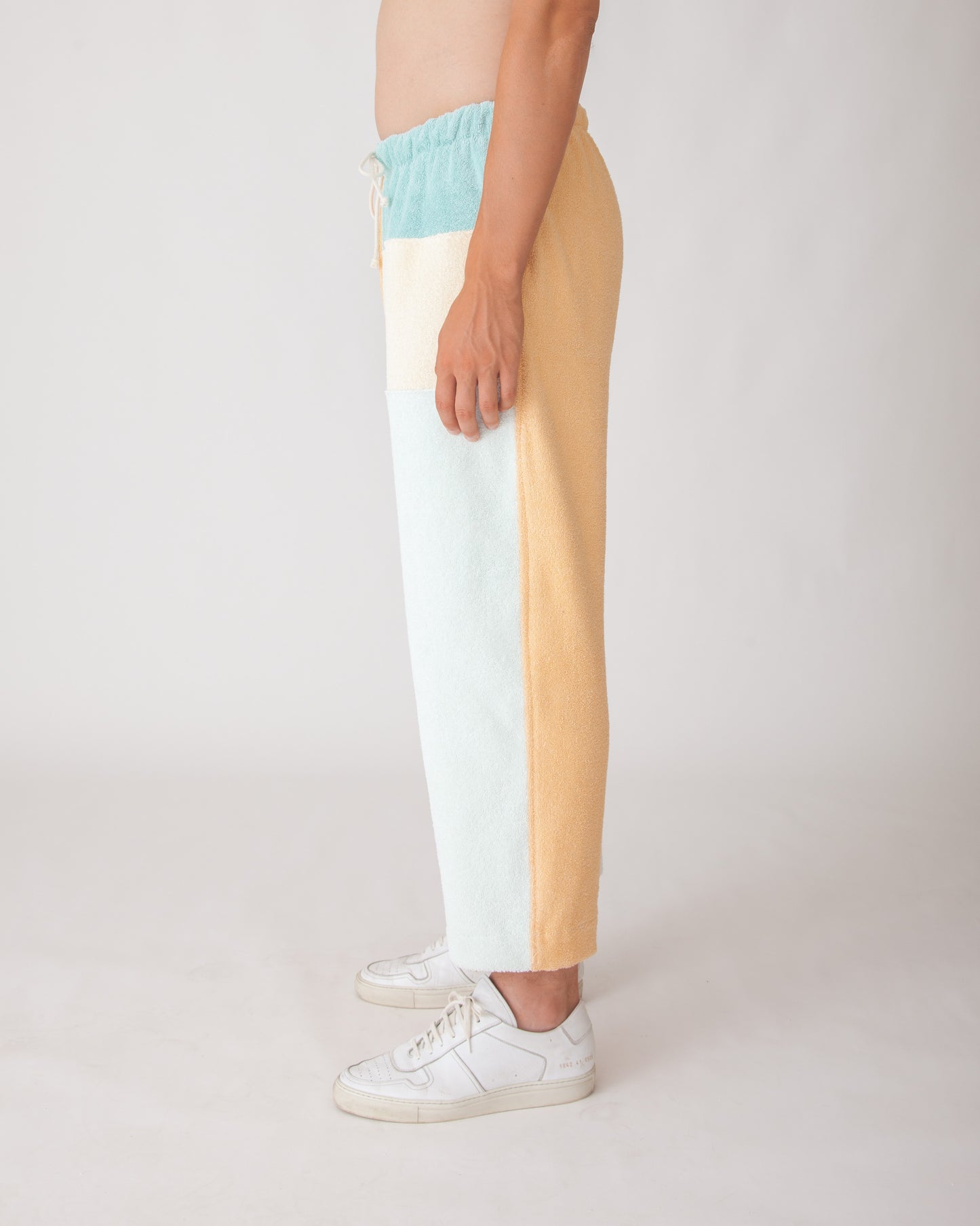 Mixer Cropped Terry Pants