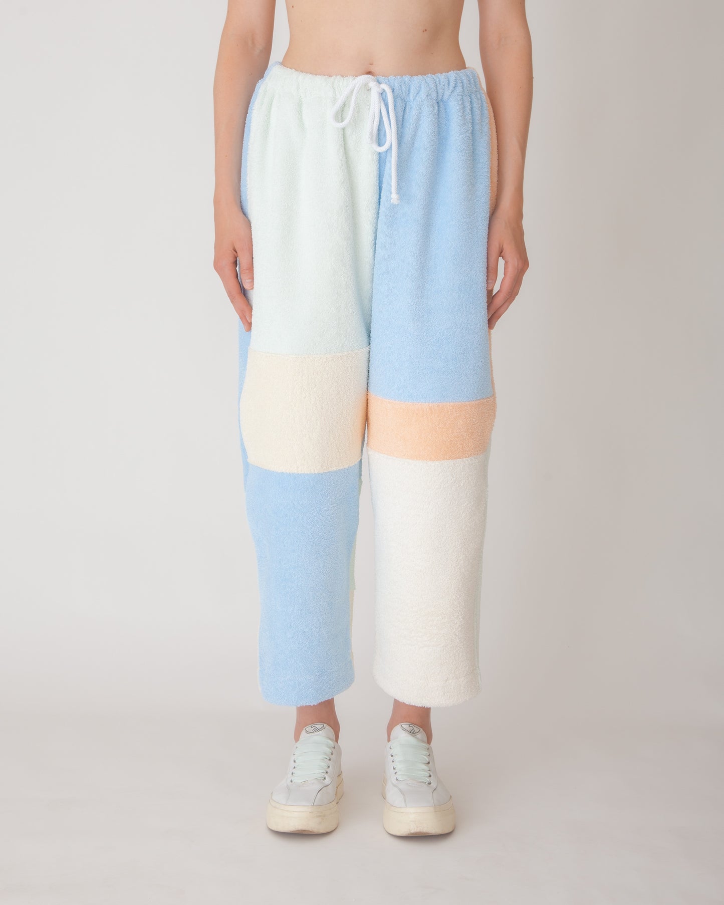 Mixer Cropped Terry Pants