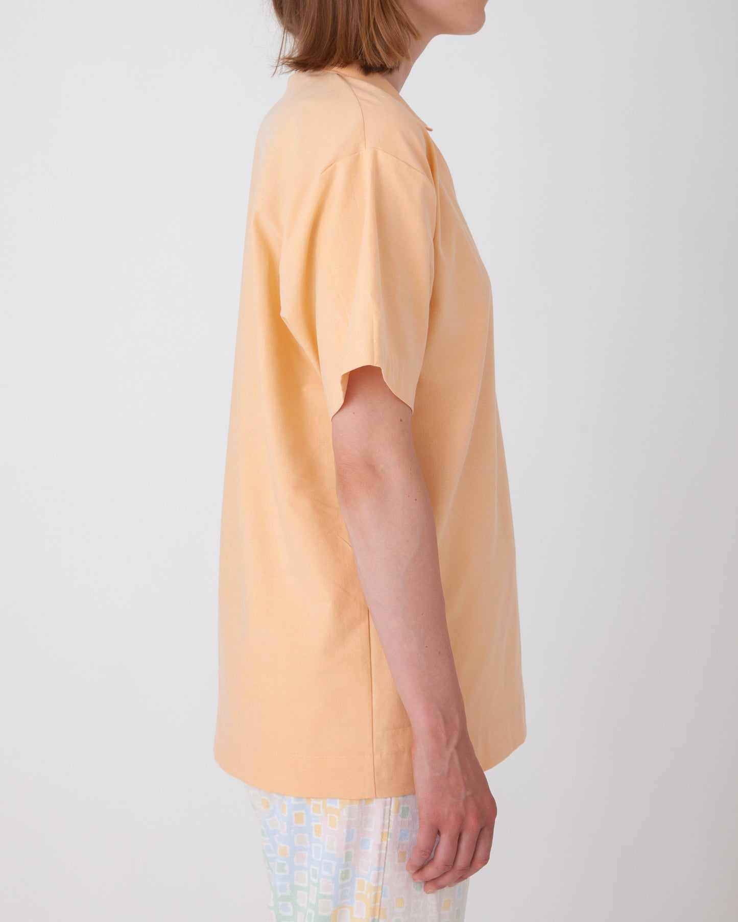 Unisex Bed Linen Polo Shirt
