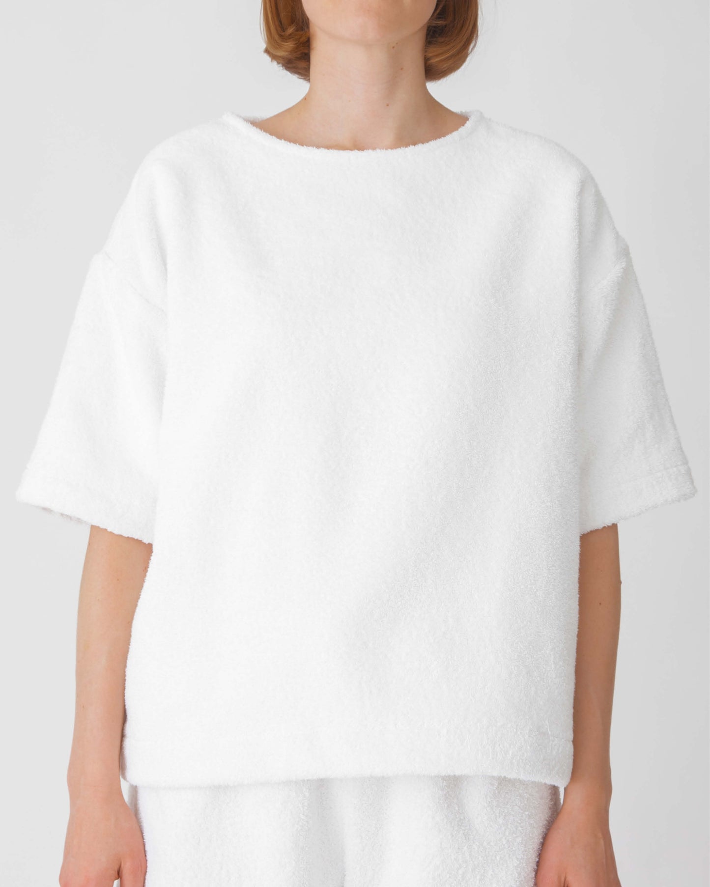 Terry Crop Shirt