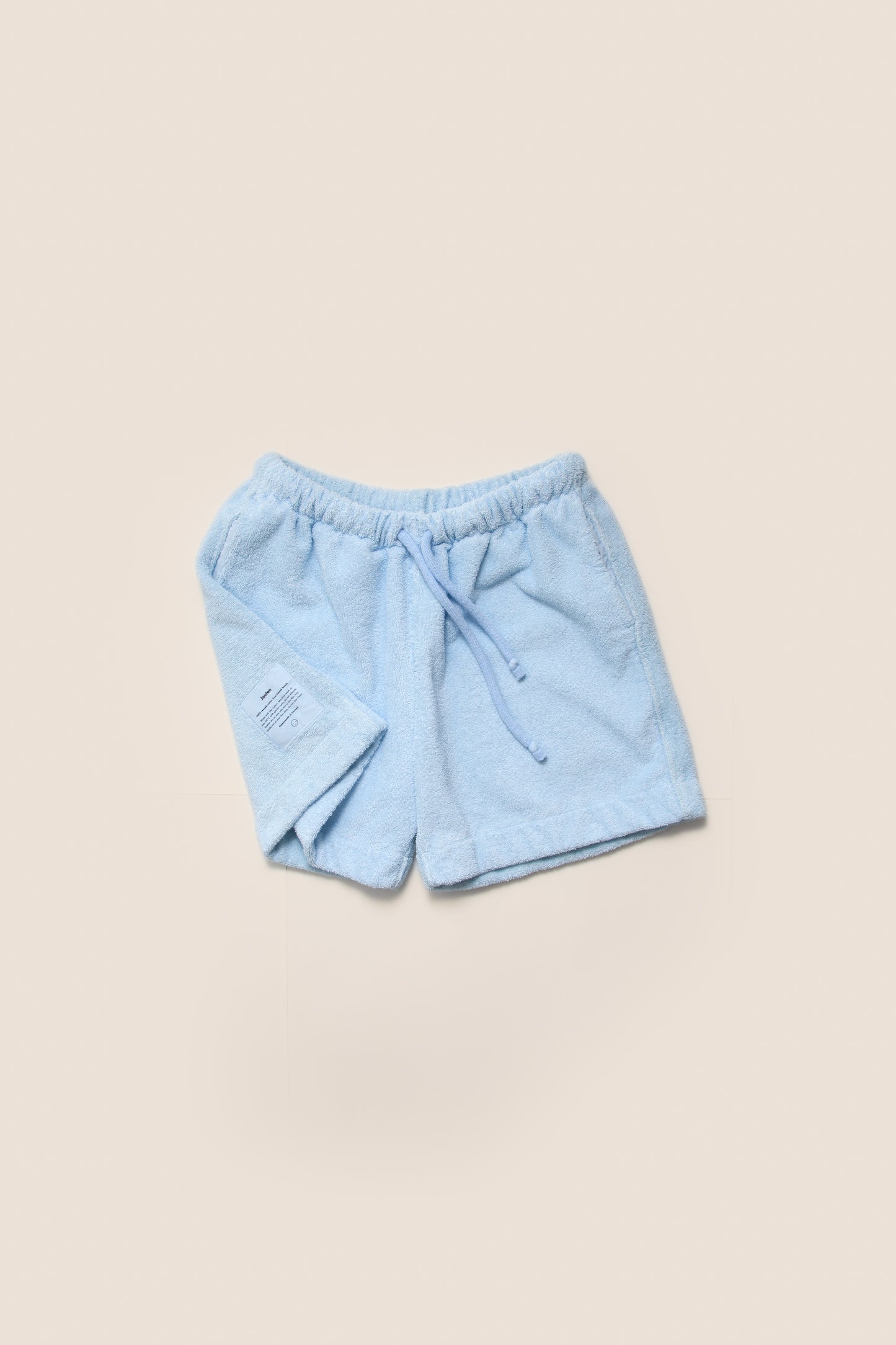 Unisex Terry Minishorts in Cloudy Blue